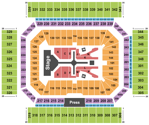 Alamodome The Weeknd Seating Chart